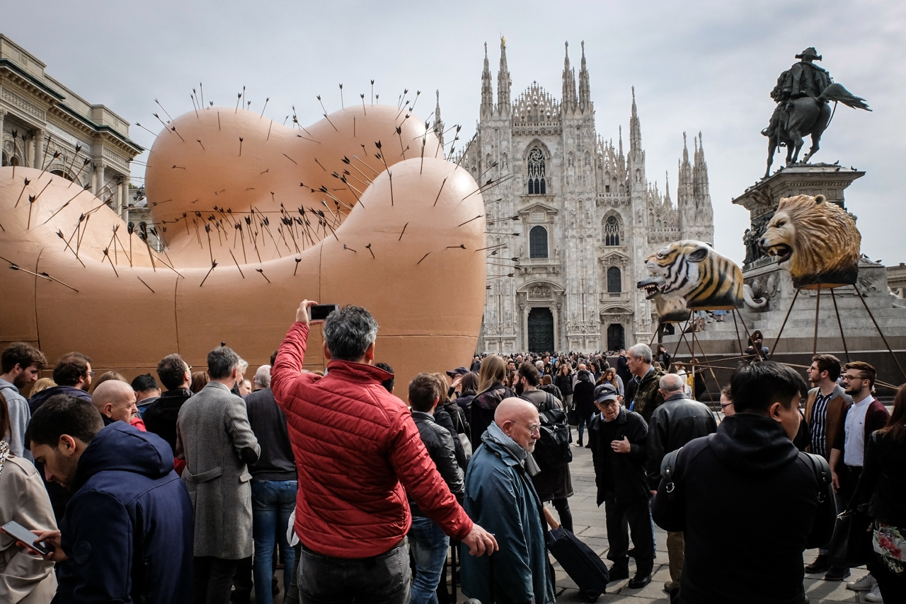 Salone Del Mobile 2019 In Milan The Installation By Gaetano Pesce
